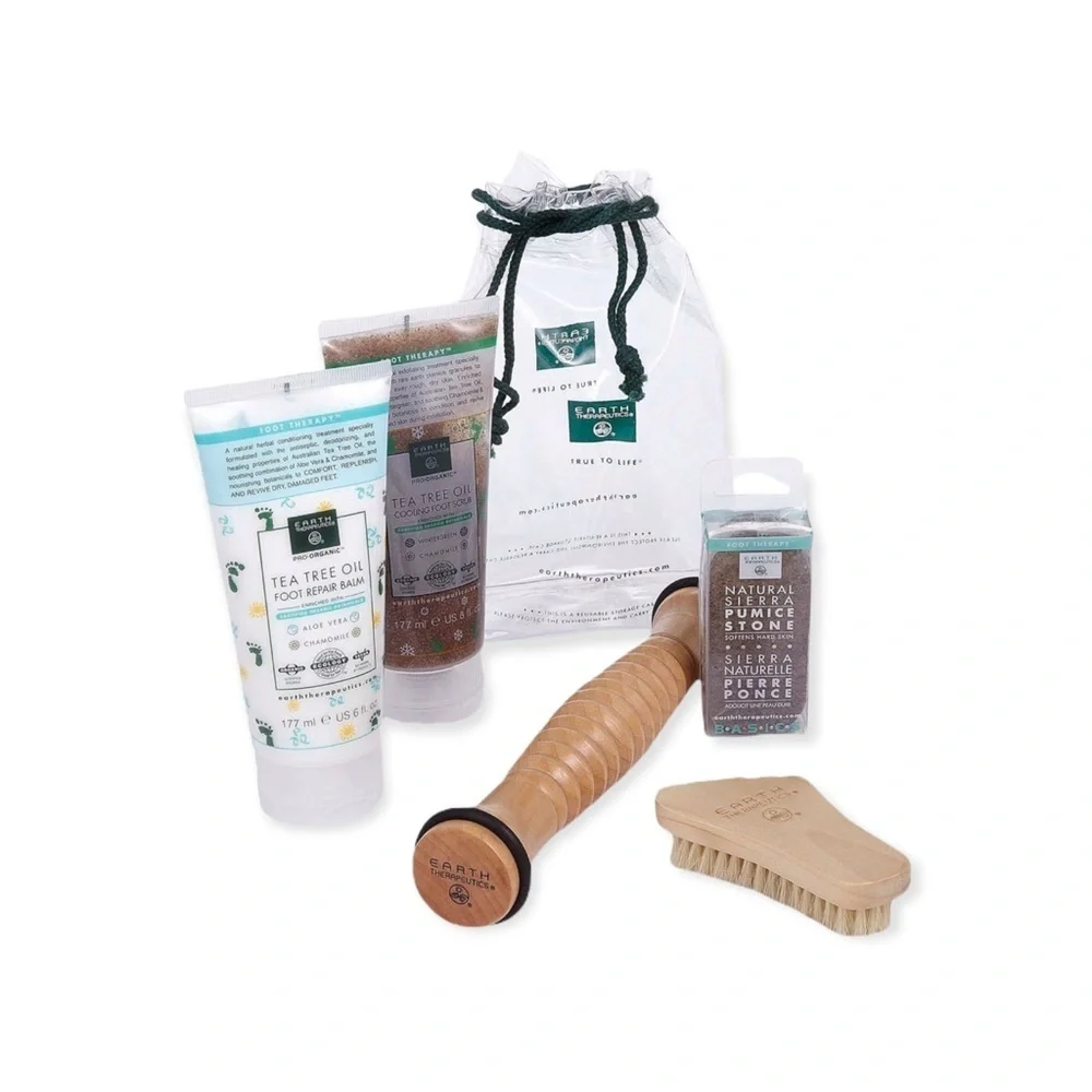 EARTH THERAPEUTICS Sole Food Foot Therapy Kit NWT